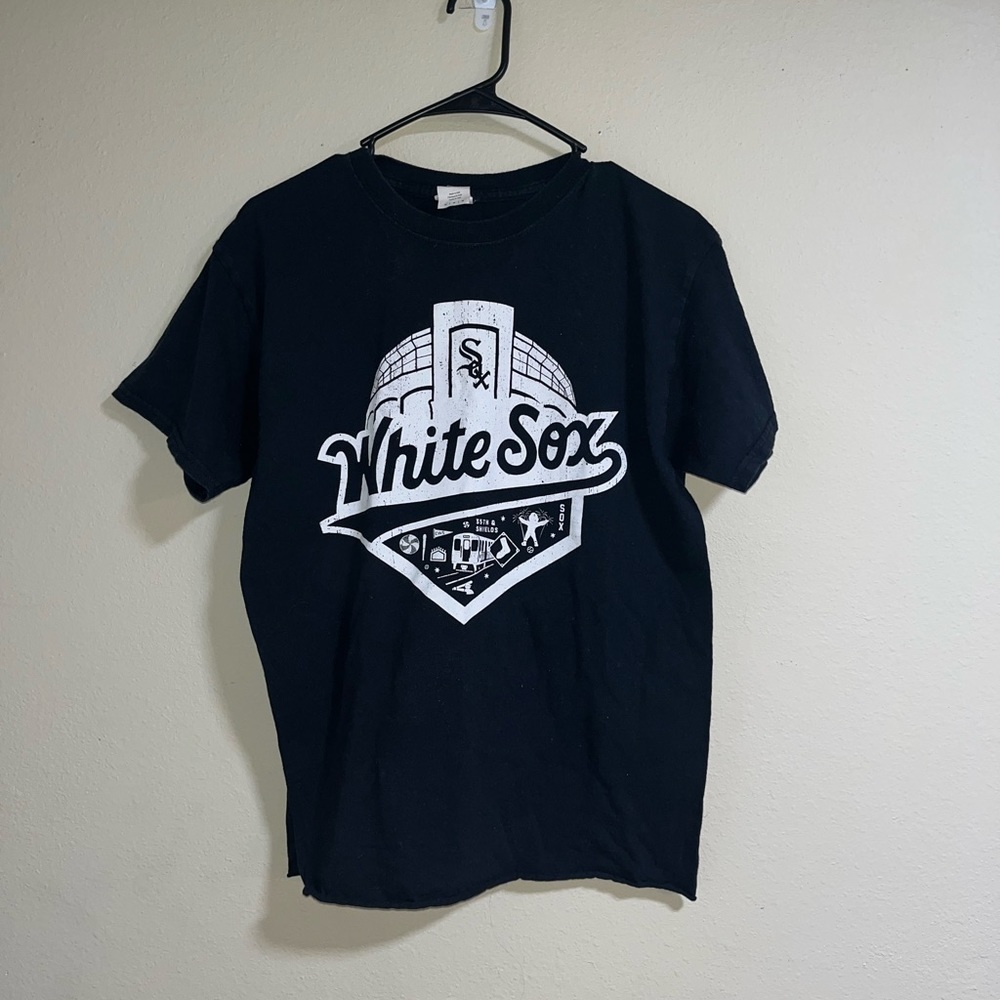 Vintage Cropped White Sox Tee ⚾️